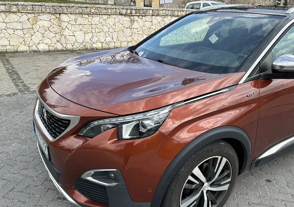 samochody osobowe Peugeot 3008 cena 83600 przebieg: 184000, rok produkcji 2016 z Częstochowa